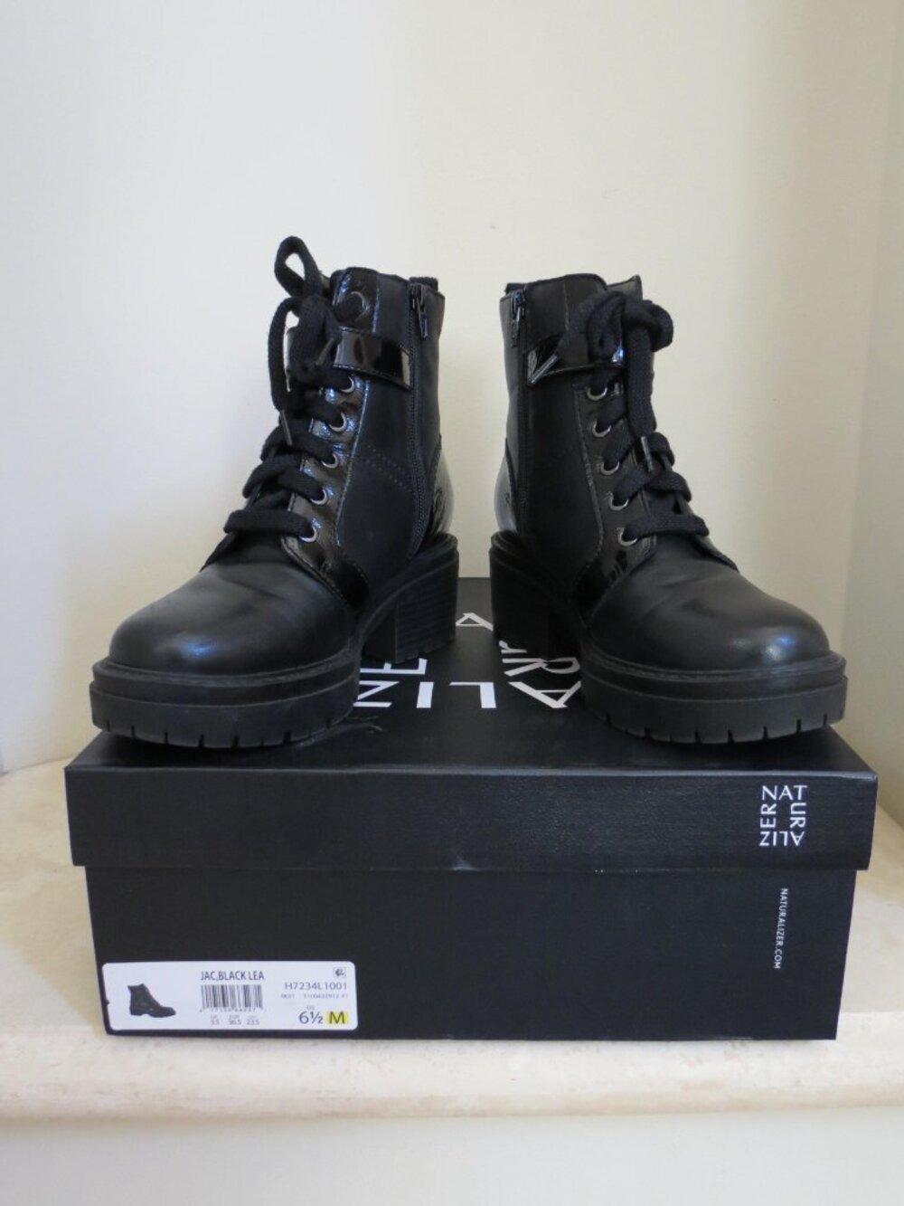 Naturalizer Booties, Moto style, size 6.5